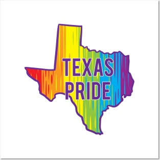 Texas Pride Posters and Art